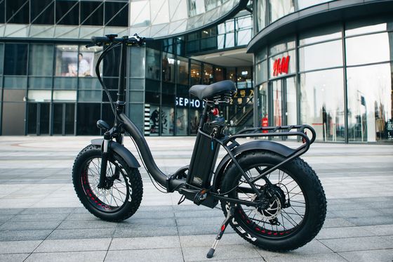 7 velocidad 20 " 48V 750W 14AH 20MPH Batería de litio OEM UL2849 Mercado de EE.UU. Adulto Dama Mujeres Bicicleta eléctrica plegable de nieve Gran neumático plano