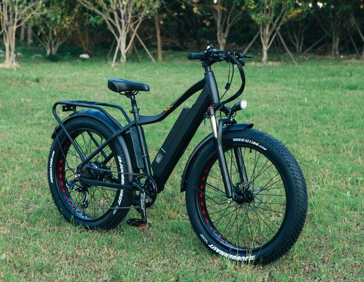 EE.UU. CE aprobado 48V 21ah bicicleta eléctrica de montaña con neumáticos de grasa de 26 "y motor de eje trasero
