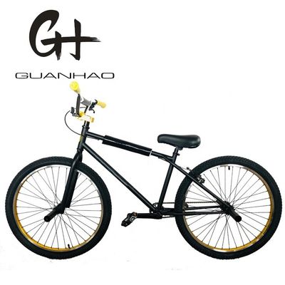 Logotipo personalizado 26 pulgadas BMX Bike con marco de acero Hi-Ten y anillo de cadena pequeño de 25T