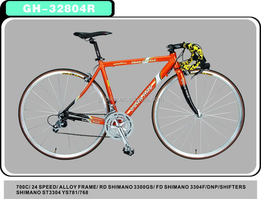 Bicicleta de engranaje fijo de aleación de aluminio 700C personalizada con peso brillante de 13 kg y color Pantone
