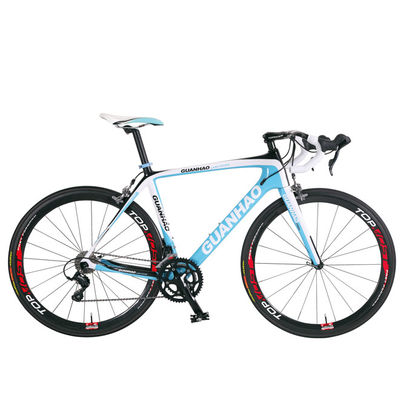 Cuadro de carbono de bicicleta 700C con material de tenedor de fibra de carbono y manillar de carbono