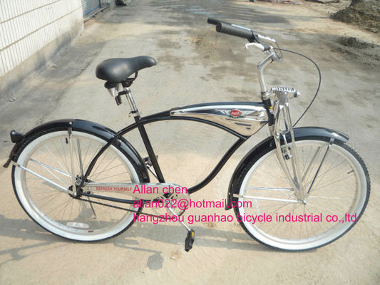26&quot; de suspensión de resorte tenedor de playa Cruiser Bike Vintage City Bike con CE ISO9001 CPSC