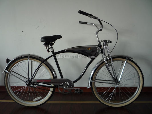 26&quot; de suspensión de resorte tenedor de playa Cruiser Bike Vintage City Bike con CE ISO9001 CPSC