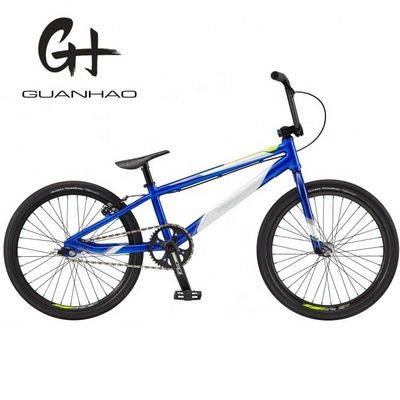 NO Suspensión BMX de 20 pulgadas bicicleta de carreras con marco de aleación de aluminio y marchas de velocidad única