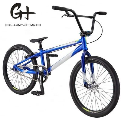 NO Suspensión BMX de 20 pulgadas bicicleta de carreras con marco de aleación de aluminio y marchas de velocidad única