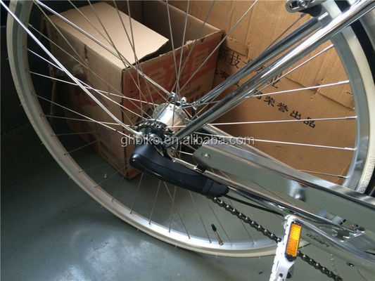 Lady Road Bike Inner 3 velocidad de Chrome Frame Bicicleta de ciudad con material de tenedor de acero 11KGS