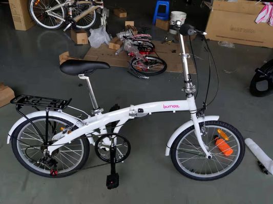 Sistema de freno doble V Cuadro de bicicleta plegable de aleación de aluminio para bicicleta plegable de 20 pulgadas