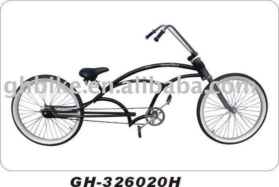 Bicicleta baja de 26' para hombres Bicicleta de crucero de playa aprobada por la CE por Steel Fork