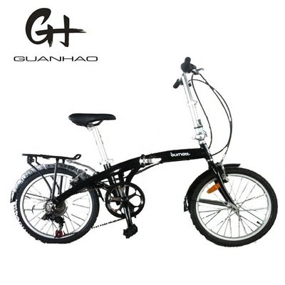 Cadro de aluminio plegable de 20 pulgadas 7 velocidades Bicicleta para niñas y niños Capacidad de carga 75 kg