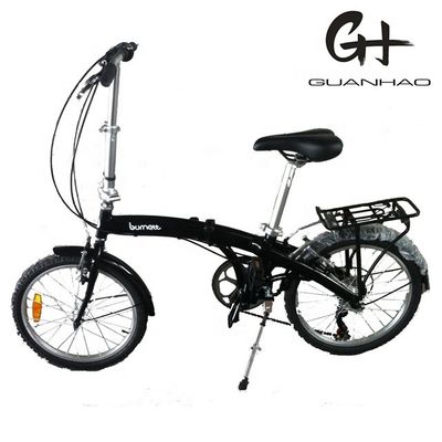 Cadro de aluminio plegable de 20 pulgadas 7 velocidades Bicicleta para niñas y niños Capacidad de carga 75 kg