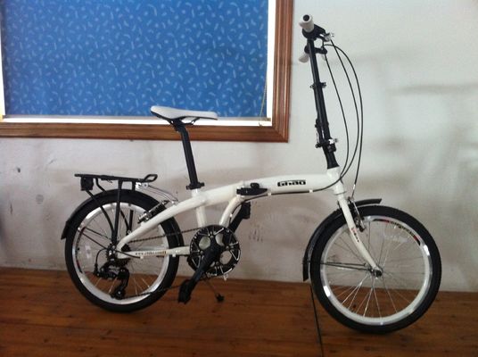 Cadro de aluminio plegable de 20 pulgadas 7 velocidades Bicicleta para niñas y niños Capacidad de carga 75 kg