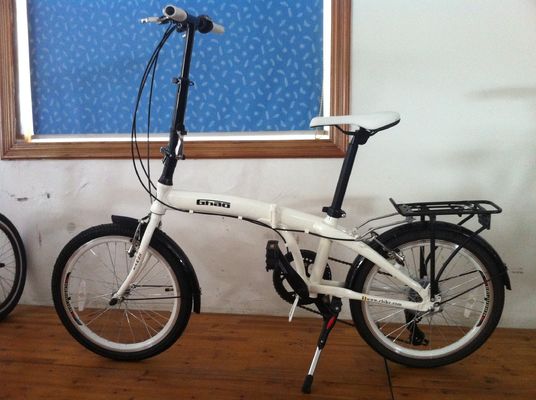 Cadro de aluminio plegable de 20 pulgadas 7 velocidades Bicicleta para niñas y niños Capacidad de carga 75 kg