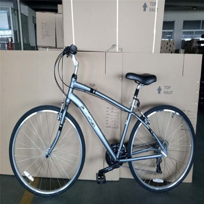 Personaliza el marco de aluminio 21S Bicicleta urbana para mujeres Bicicleta de acondicionamiento físico Bicicleta híbrida para adultos