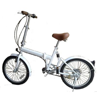 Bicicleta plegable de 20 pulgadas coreana japonesa de 6 velocidades CE OEM con cambio Shimano RS35
