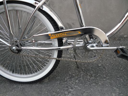 20 pulgadas de acero CP marco de montaña rusa de primavera tenedor mini bicicleta de bajista para niños con pedal ordinario