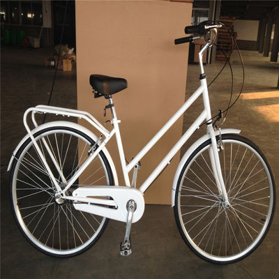 Cuadro de acero trasero de 26 pulgadas Nexus 3 velocidad de las damas de la ciudad de la bicicleta para ir y venir a la ciudad