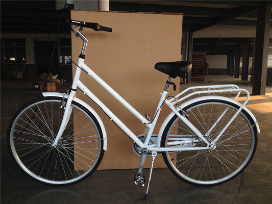 Cuadro de acero trasero de 26 pulgadas Nexus 3 velocidad de las damas de la ciudad de la bicicleta para ir y venir a la ciudad