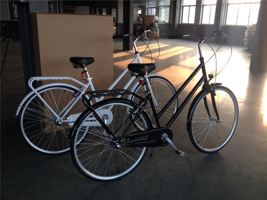 Cuadro de acero trasero de 26 pulgadas Nexus 3 velocidad de las damas de la ciudad de la bicicleta para ir y venir a la ciudad
