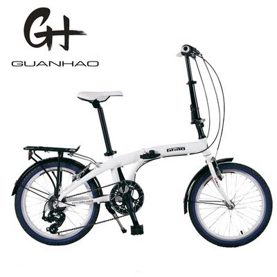 Bicicleta plegable de aleación de aluminio de 6 velocidades para América Mercado del sudeste de Asia y Europa