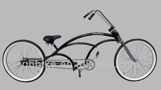 Pedido 26' Long Beach Cruiser Bicicleta Bicicleta Chopper Cruiser Ciclismo Crucero de playa de hombre