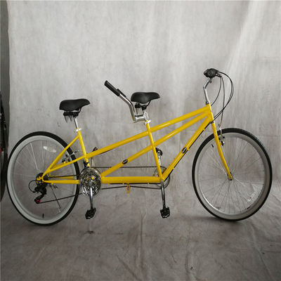 Bicicleta de acero de tenedor de 18 velocidades para 2 adultos