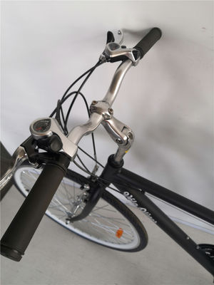 Cuadro de aleación de aluminio 700C de 7 marchas Clásico City Cruiser Ciclo Unisex Hombre Bicicleta para Hombres Bicicleta híbrida 13kg