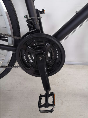 Cuadro de aleación de aluminio 700C de 7 marchas Clásico City Cruiser Ciclo Unisex Hombre Bicicleta para Hombres Bicicleta híbrida 13kg