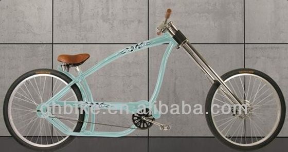 Peso brillante 25KGS CE ISo9001 26' Chopper Bicicleta de playa Crucero Compradores de bicicletas
