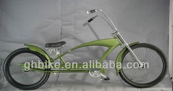 Peso brillante 25KGS CE ISo9001 26' Chopper Bicicleta de playa Crucero Compradores de bicicletas