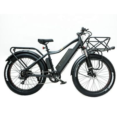 Motor Bafang de 52V 1000W 17AH Litio 55KM/H Centro trasero Neve neumático graso bicicleta eléctrica de montaña