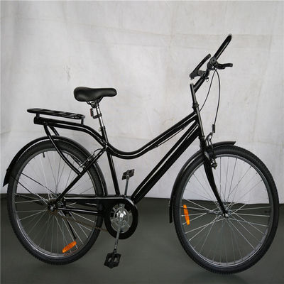1.7m longitud negro color de velocidad única paso a través de la bicicleta híbrida 17kg peso bruto