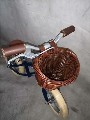 2022 Style Kids Walking Bike para Bebé con Cestilla Fronteriza y neumáticos Wanda de 12 pulgadas