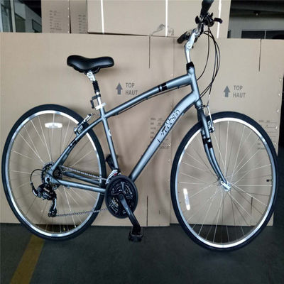 1.7m longitud negro color de velocidad única paso a través de la bicicleta híbrida 17kg peso bruto