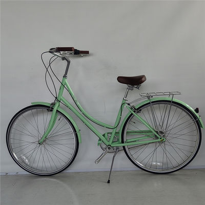 Estados Unidos Canadá Mercado 3 Velocidad Color Verde Paso a través de la Ciudad Crucero Bike para mujeres Damas