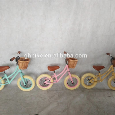 Bicicleta de entrenamiento para niños de 12 pulgadas sin pedal para KC Coreano estándar de peso ligero de 4 kg