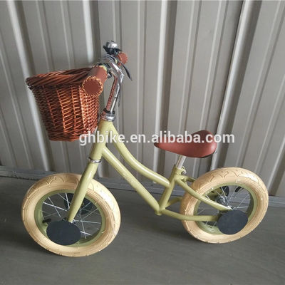 Bicicleta de entrenamiento para niños de 12 pulgadas sin pedal para KC Coreano estándar de peso ligero de 4 kg