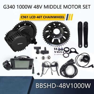 BAFANG G320 Medio M615 750W/1000W sin escobillas 8fun BBSHD-48V Motos eléctricas