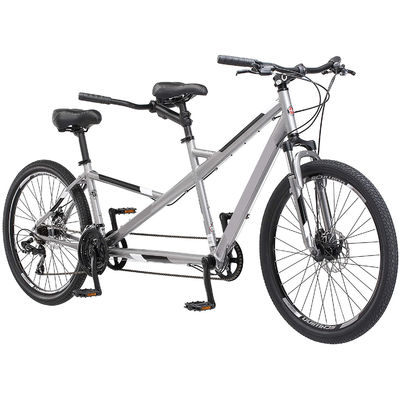 Bicicleta de doble persona Tandem 26&quot; 21s Marchas 1 Velocidad 120kg Capacidad de carga Opción popular