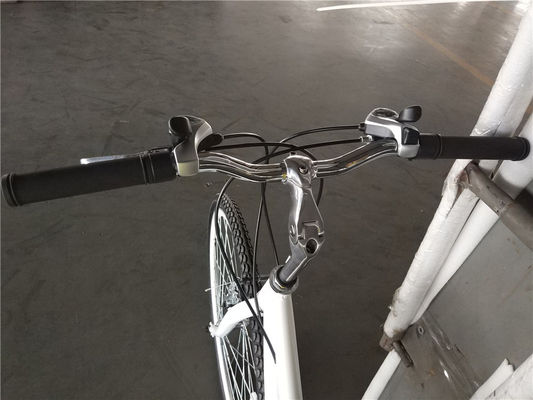 21 velocidad paso a través de mujeres Ciclo urbano Lady City Hybrid Bike con doble V freno