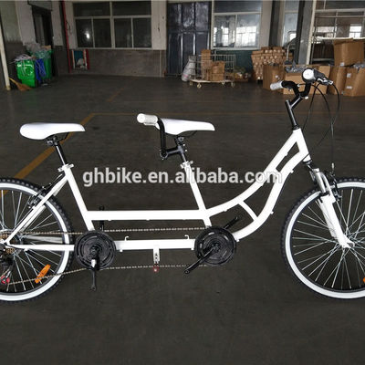 Bicicleta de doble asiento de aleación de aluminio de 21 velocidades para ciclistas de 23 kg