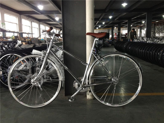 Personalizar Vintage Lady Bicicleta Retro Mujeres Bicicleta Bicicleta Chrome con 3 velocidades