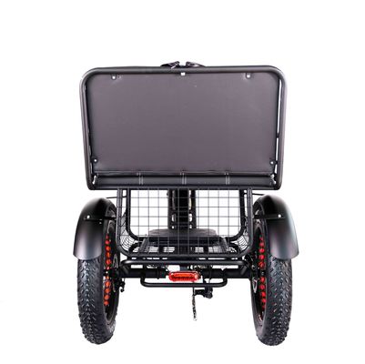 Triciclo eléctrico de aluminio ligero 48V 750W 21AH 50KM/H para pasajero adulto