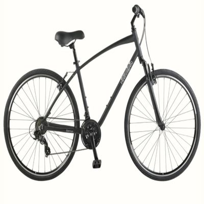 21 velocidad de la bicicleta urbana de acondicionamiento físico doble V freno Comfort bicicleta híbrida sin suspensión de tenedor