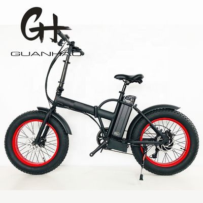 EE.UU. UL2849 En venta 20*4" Gran neumático 500W 48V 14AH Batería de litio Bicicleta plegable eléctrica