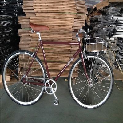 700C Lasco Crank Set Multi 3 Velocidad Comfort City Cruiser Bicicletas de alquiler para el fitness de los hombres