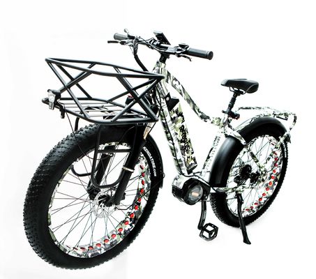 26" BaFang 1000W 48V 14AH neumático eléctrico de grasa motocicleta de montaña para el mercado de EE.UU.