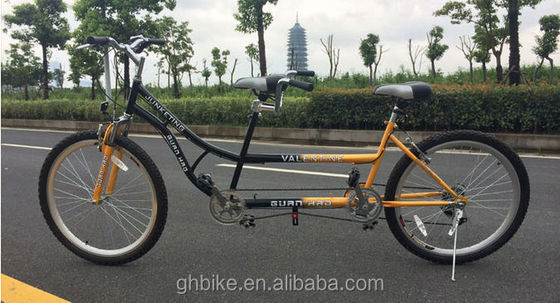 Bicicleta Tandem de 26 pulgadas Bicicleta de estilo Beach Cruiser Bicicleta de dos asientos con peso brillante 25kg