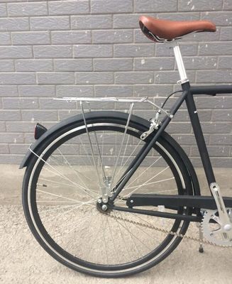 CE Hi-Ten Cuadro de acero de velocidad única calle holandesa tradicional de hombres adultos bicicleta de la ciudad