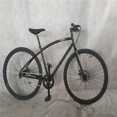 4130 Chromoly Single Speed Retro Men Step Through City Cruiser Bike con tamaño de rueda 700C
