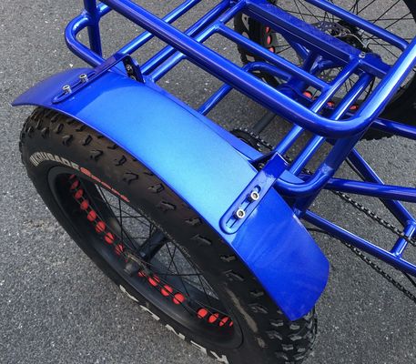 Triciclo OEM de carga de 24-20" con motor grande de 750W 21AH SM Batería de litio 45KM/H UL2849